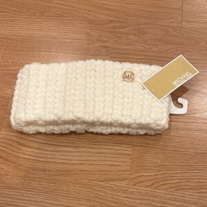 Michael Kors Cream Knit Headband